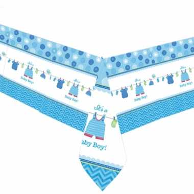 Babyshower tafelkleed jongen