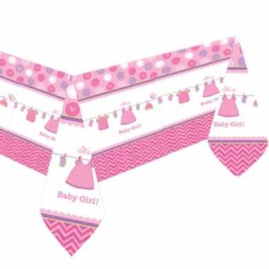 Babyshower tafelkleed meisje