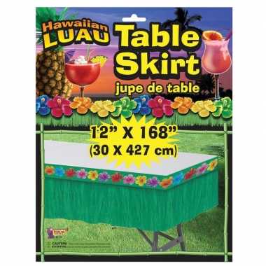 Hawaii tafelrok groen 427 x 30 cm
