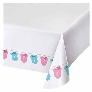 Tafelkleed gender reveal party 137 x 274