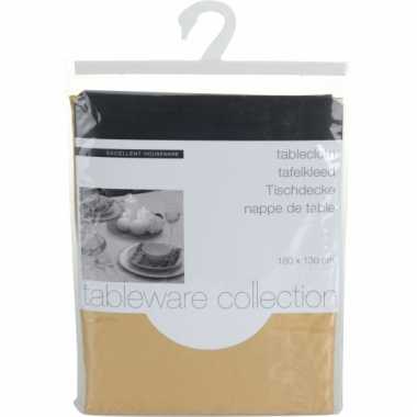 Tafelkleed van polyester goud
