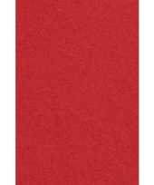 2x papieren tafelkleden tafellakens decoratie rood 137 x 274 cm