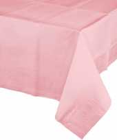 Tafellaken lichtroze 274 x 137 cm